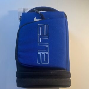 Nike Elite Blue and Black Lunch Bag